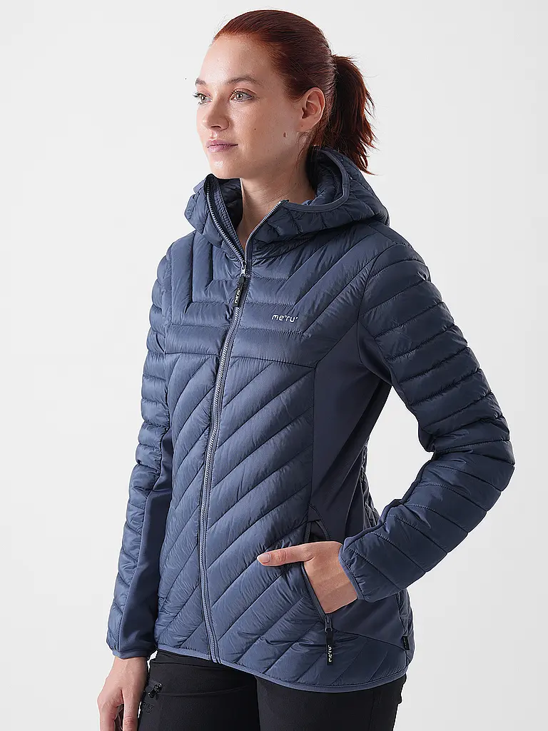 MERU | Chaqueta híbrida con capucha Halifaxd para mujer |