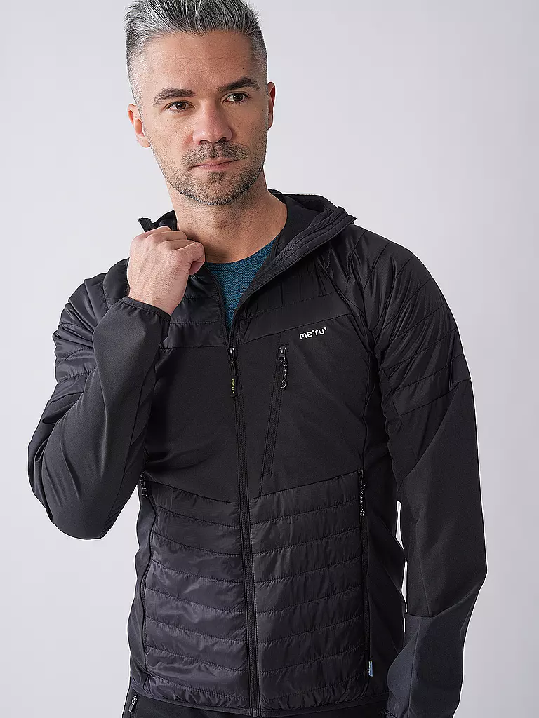 MERU | Chaqueta híbrida Jauja para hombre | Negro