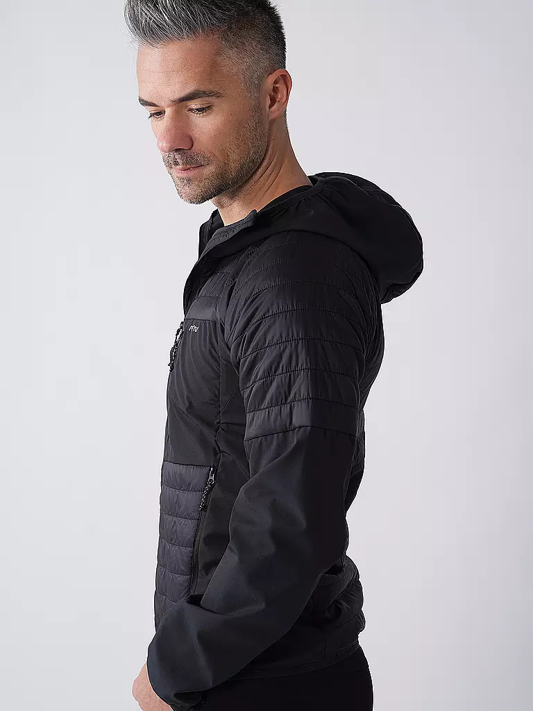 MERU | Chaqueta híbrida Jauja para hombre | Negro