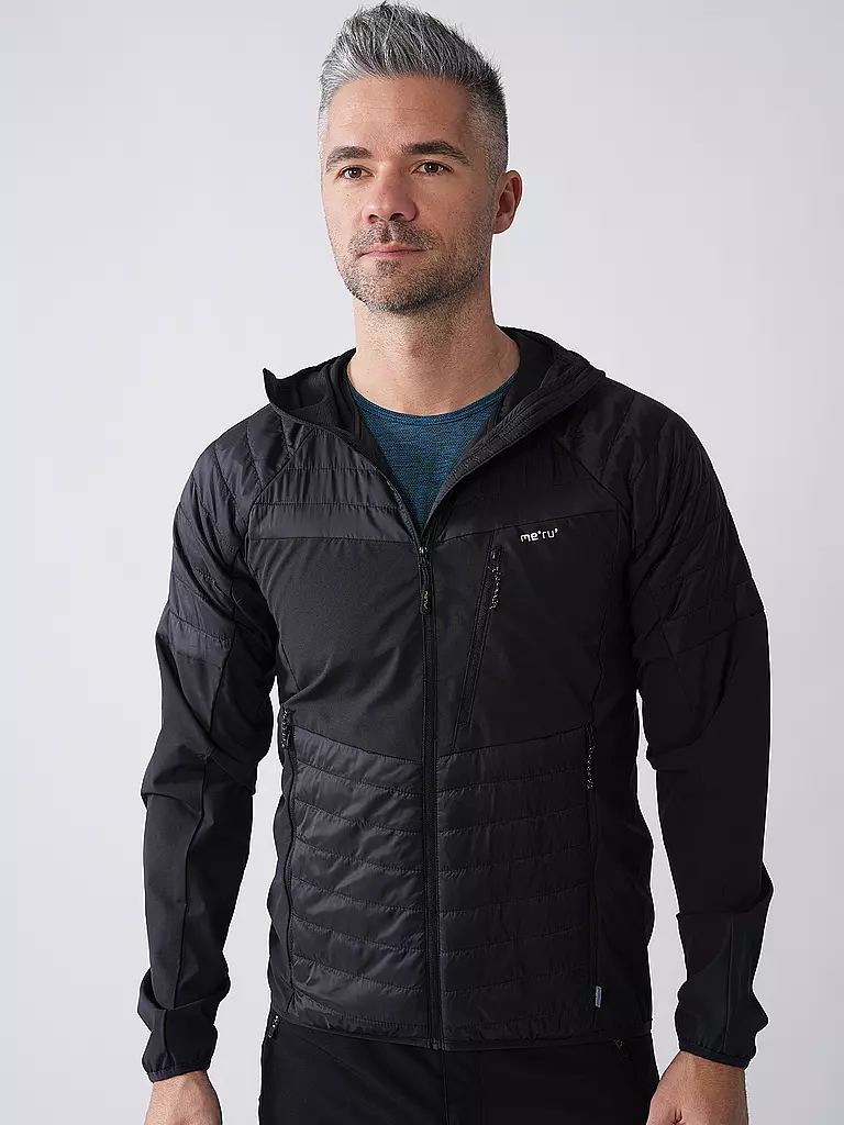 MERU | Chaqueta híbrida Jauja para hombre | Negro