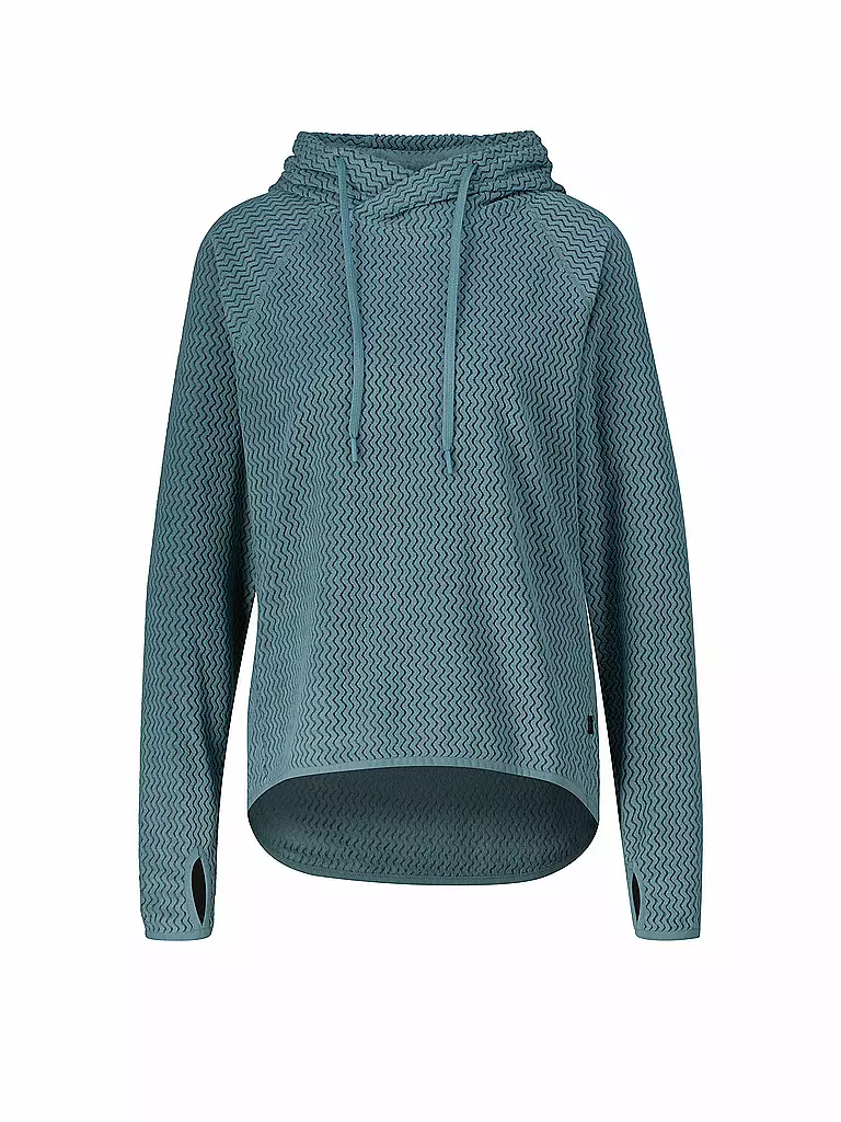 MERU | Chaqueta polar con capucha Calais para mujer | Petróleo