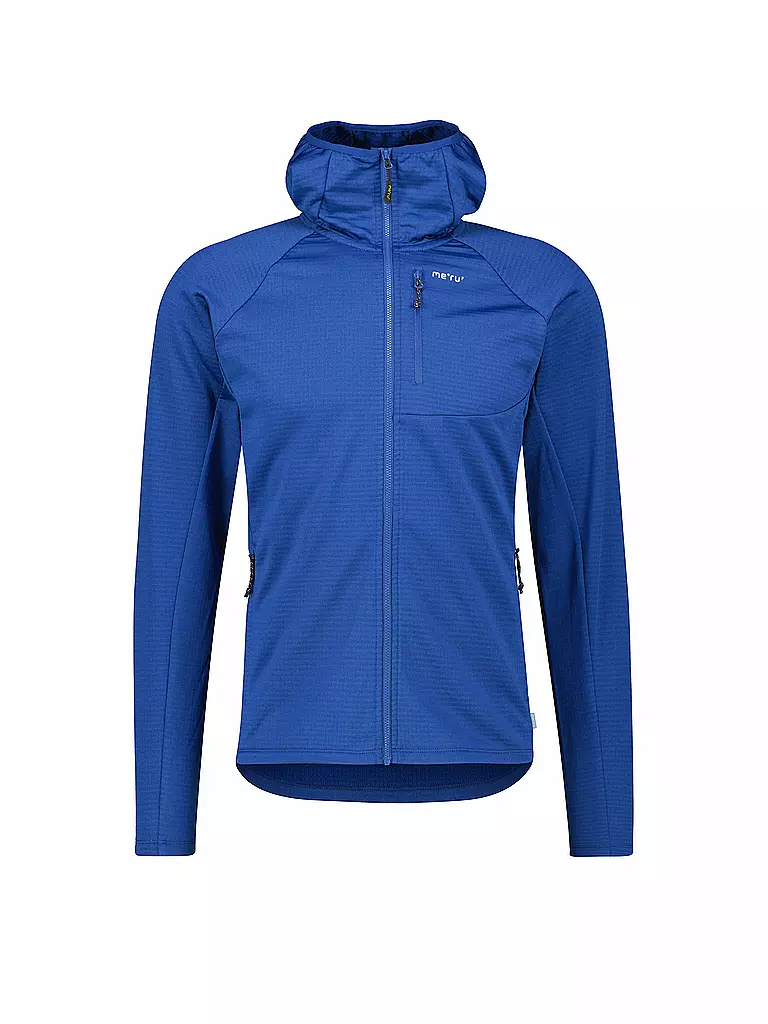 MERU | Chaqueta polar con capucha Highfields para hombre | Azul oscuro