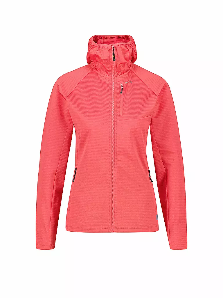 MERU | Chaqueta polar con capucha Highfields para mujer | Coral