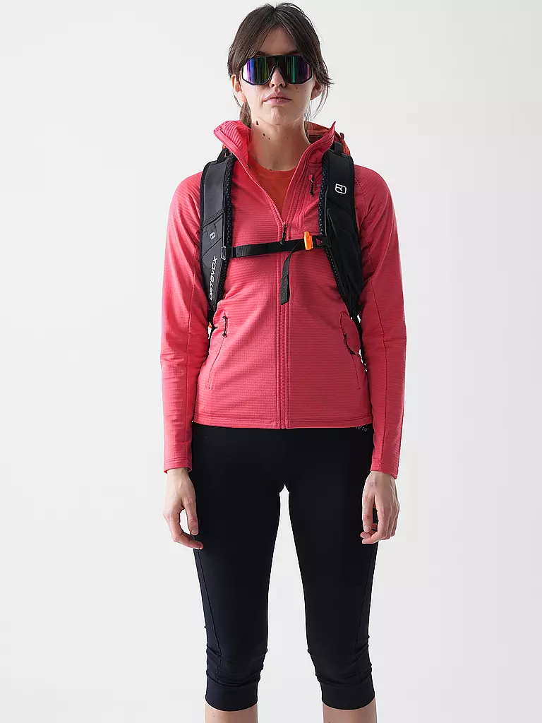 MERU | Chaqueta polar con capucha Highfields para mujer | Coral