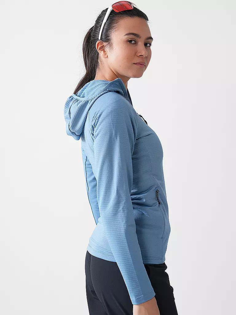 MERU | Chaqueta polar con capucha Highfields para mujer | Azul