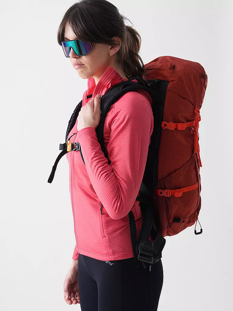 MERU | Chaqueta polar con capucha Highfields para mujer | Coral