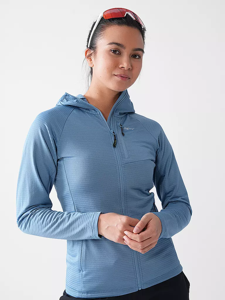 MERU | Chaqueta polar con capucha Highfields para mujer | Azul