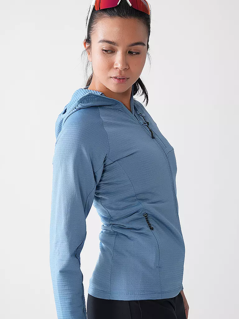 MERU | Chaqueta polar con capucha Highfields para mujer | Azul