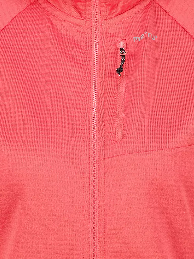 MERU | Chaqueta polar con capucha Highfields para mujer | Coral