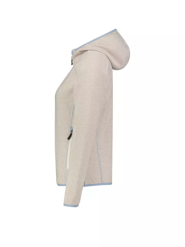 MERU | Chaqueta polar con capucha Horta para mujer | Beige