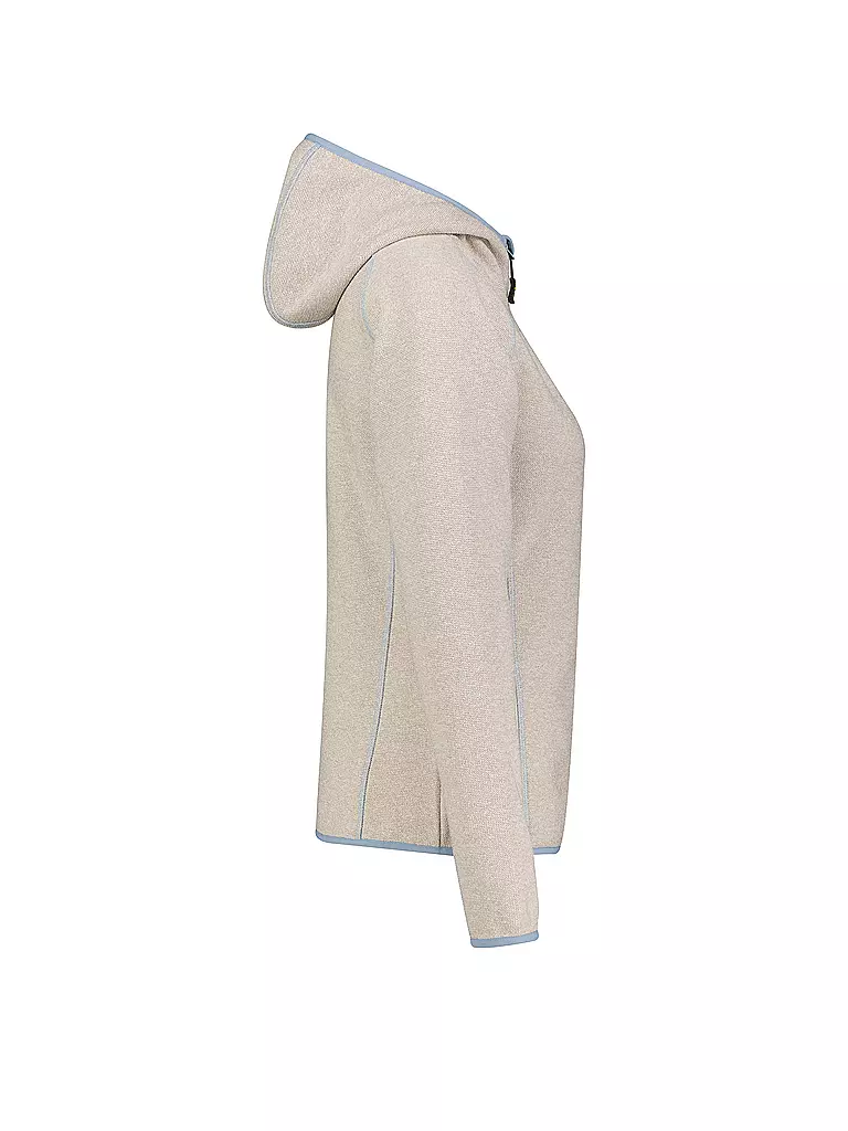 MERU | Chaqueta polar con capucha Horta para mujer | Beige