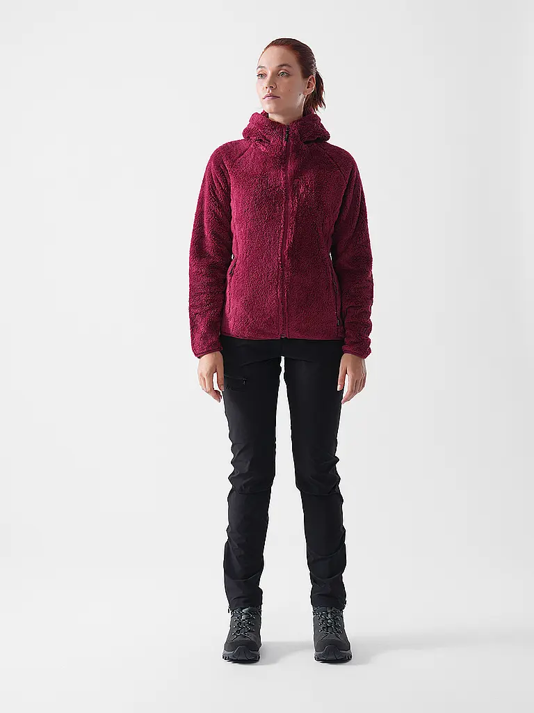 MERU | Chaqueta polar con capucha Roxburgh para mujer | Baya