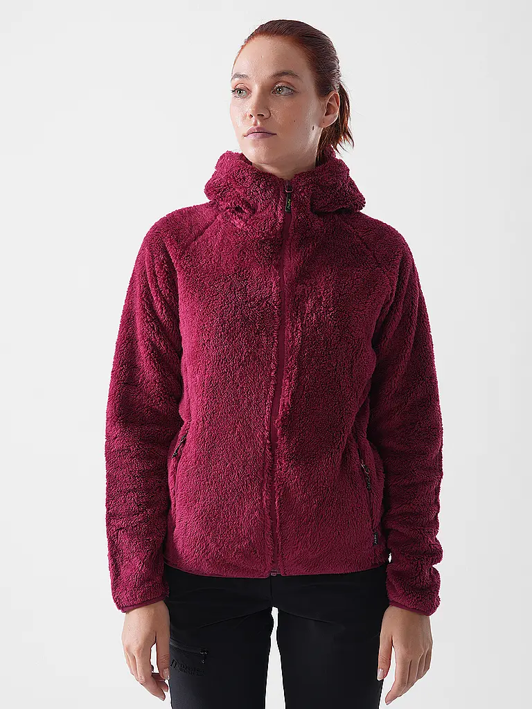 MERU | Chaqueta polar con capucha Roxburgh para mujer | Baya