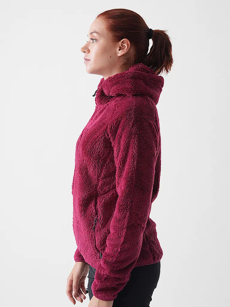 MERU | Chaqueta polar con capucha Roxburgh para mujer | Baya