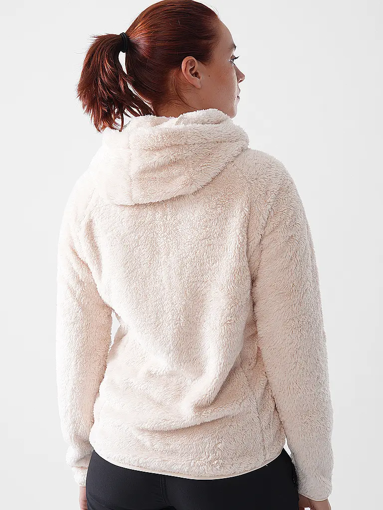 MERU | Chaqueta polar con capucha Roxburgh para mujer | Crema