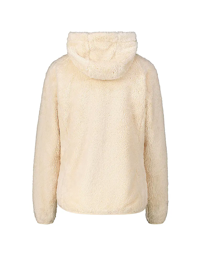 MERU | Chaqueta polar con capucha Roxburgh para mujer | Crema