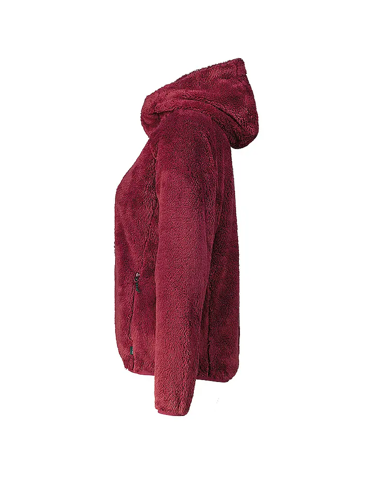 MERU | Chaqueta polar con capucha Roxburgh para mujer | Baya