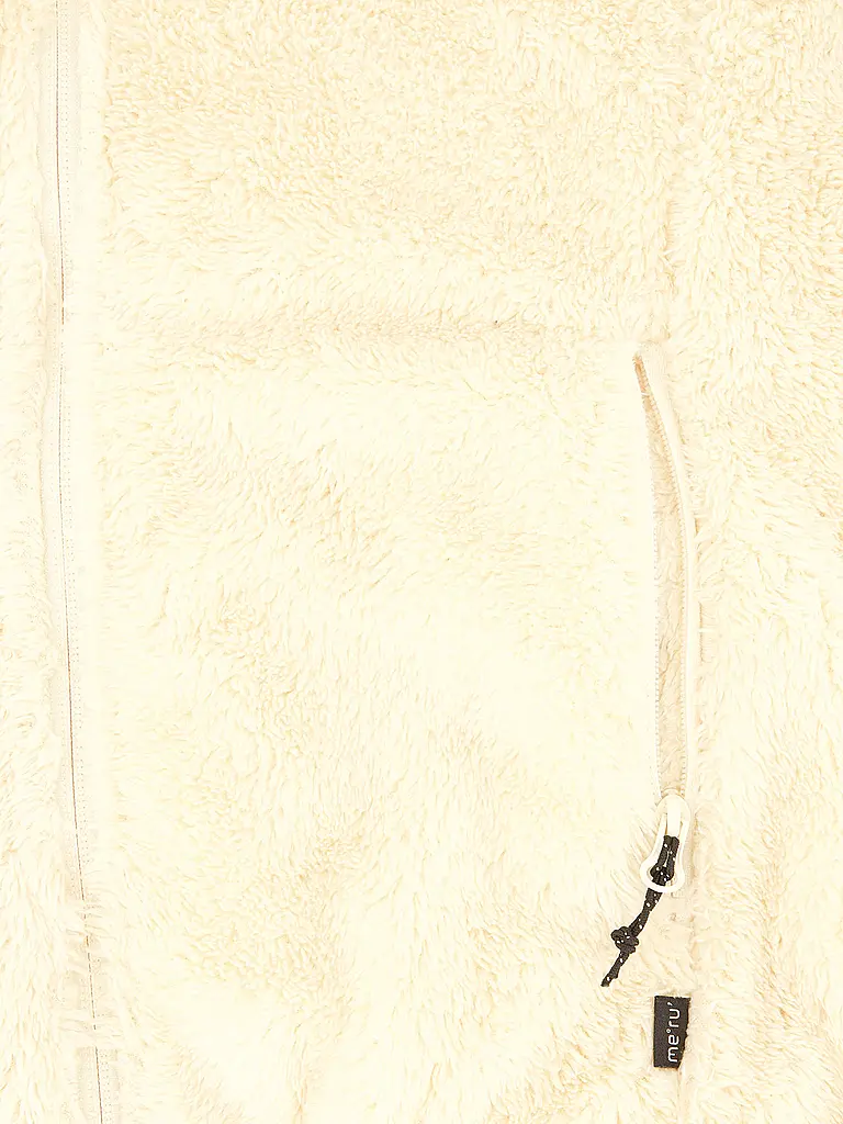 MERU | Chaqueta polar con capucha Roxburgh para mujer | Crema