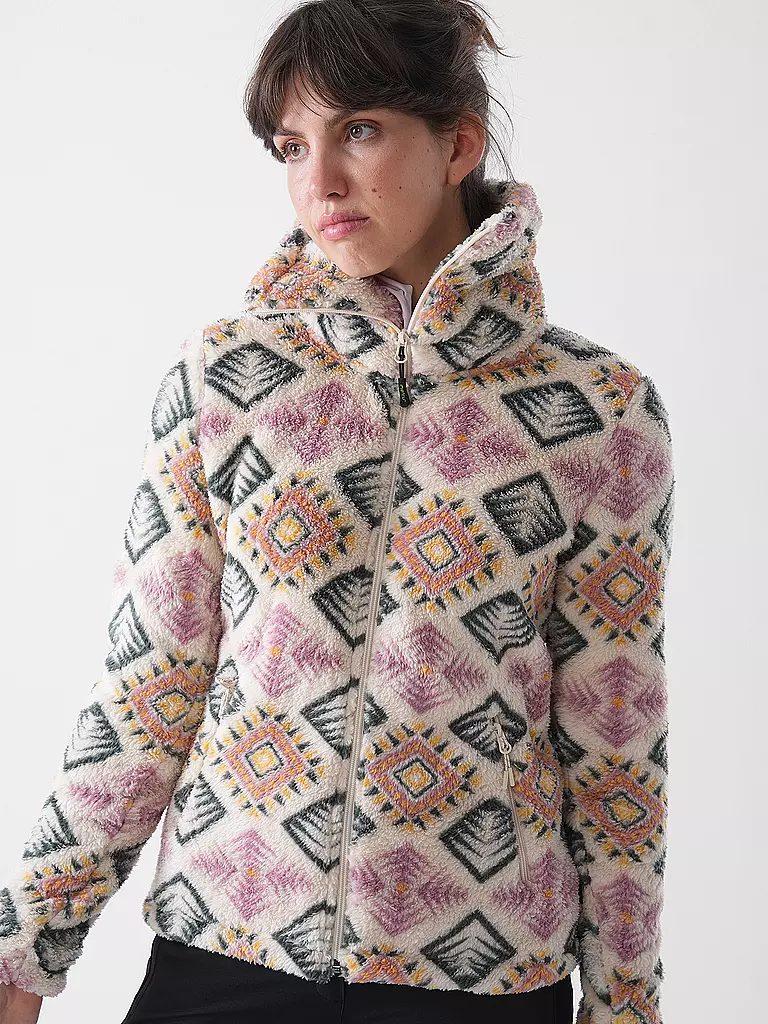 MERU | Chaqueta polar con estampado Kurgan para mujer | 