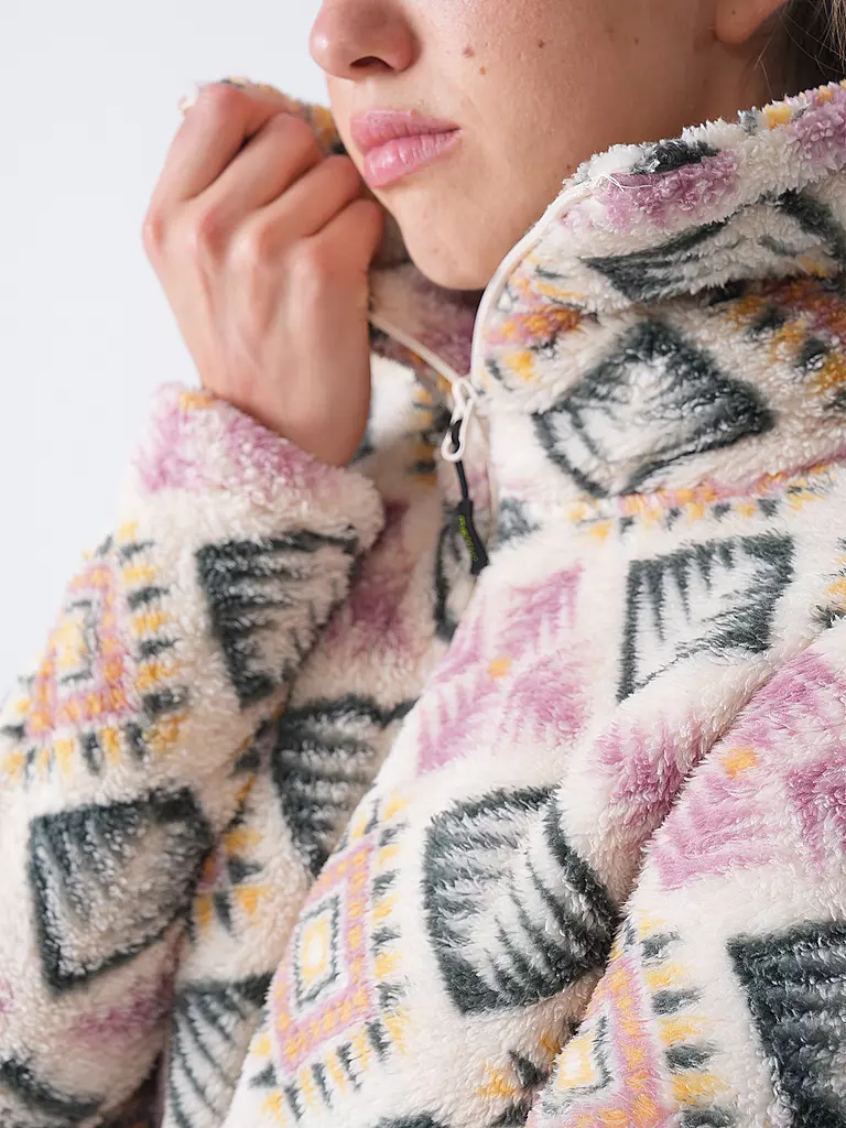 MERU | Chaqueta polar con estampado Kurgan para mujer | 