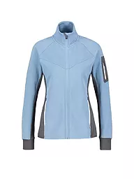MERU | Damen Fleecejacke Kivik Waffelfleece | Azul claro