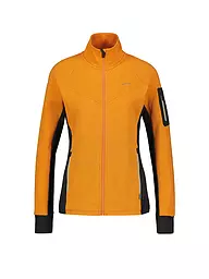 MERU | Damen Fleecejacke Kivik Waffelfleece | Naranja