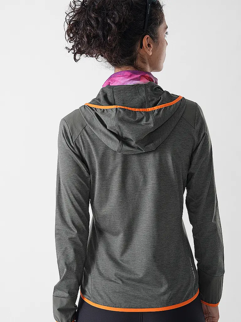 MERU | Chaqueta polar de mujer Silkeborg con capucha elástica |