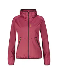 MERU | Chaqueta polar de mujer Silkeborg con capucha y elástico | Baya