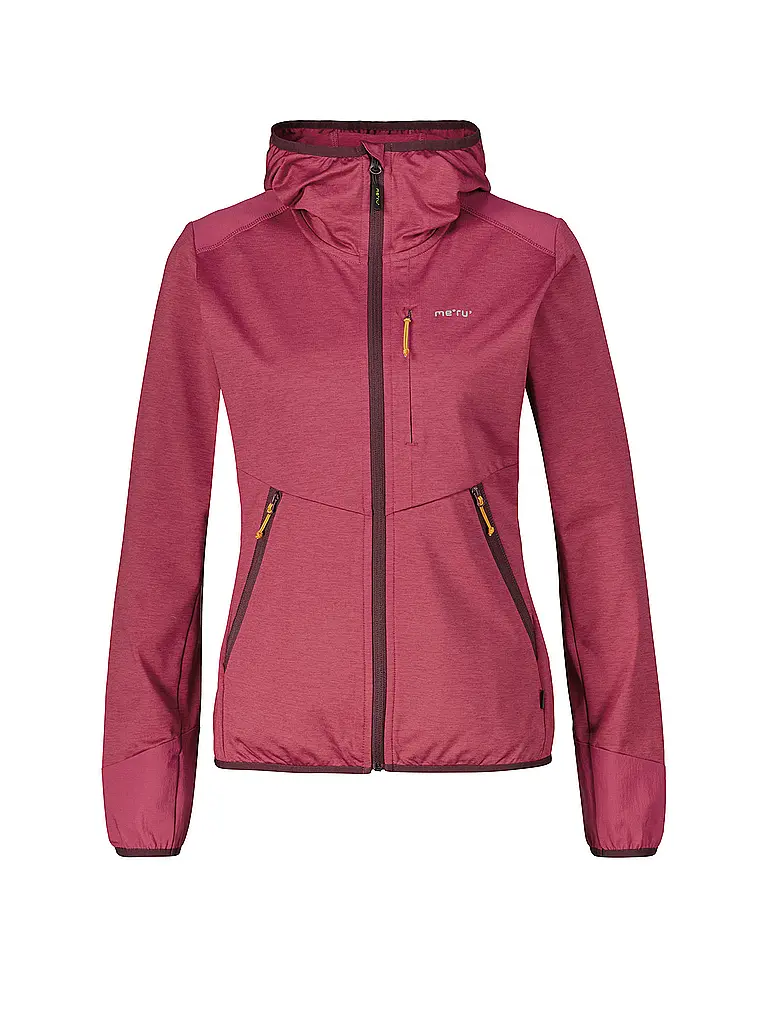 MERU | Chaqueta polar de mujer Silkeborg con capucha y elástico | Baya