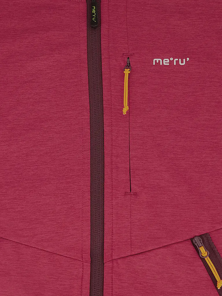 MERU | Chaqueta polar de mujer Silkeborg con capucha y elástico | Baya