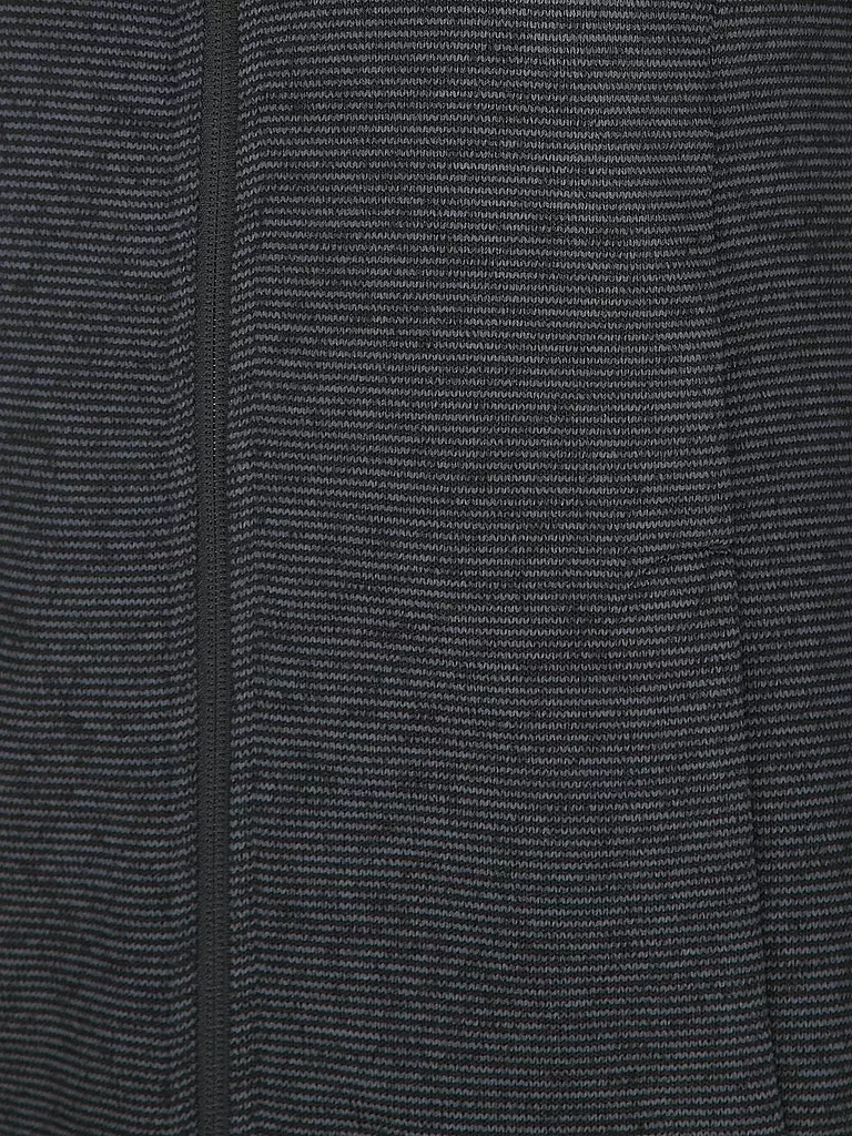 MERU | Chaqueta polar larga Bergen para mujer | Negro