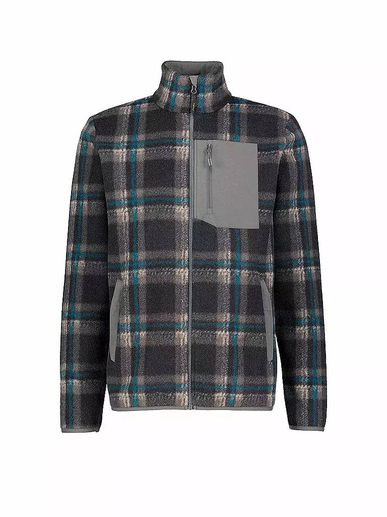 MERU | Chaqueta polar para hombre Bondy Teddy | Gris