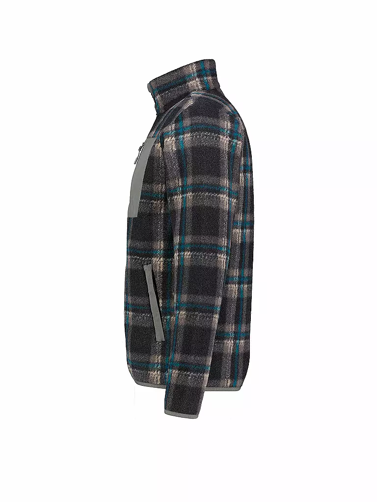 MERU | Chaqueta polar para hombre Bondy Teddy | Gris