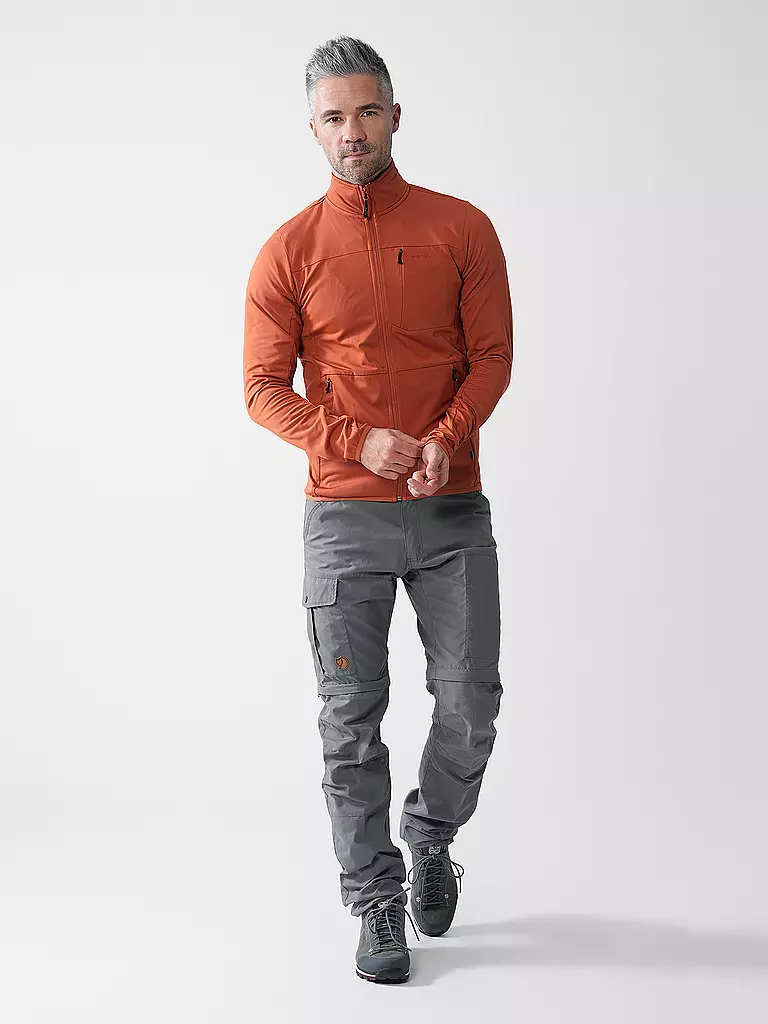 MERU | Chaqueta polar para hombre Rebordosa | Naranja