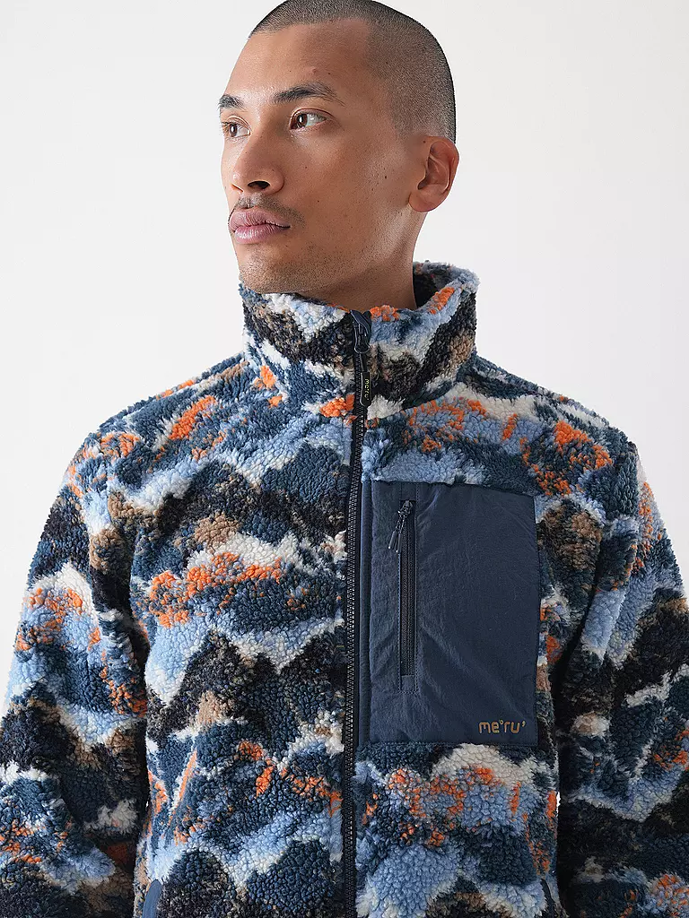 MERU | Chaqueta polar para hombre Rennes de forro polar tipo peluche | 