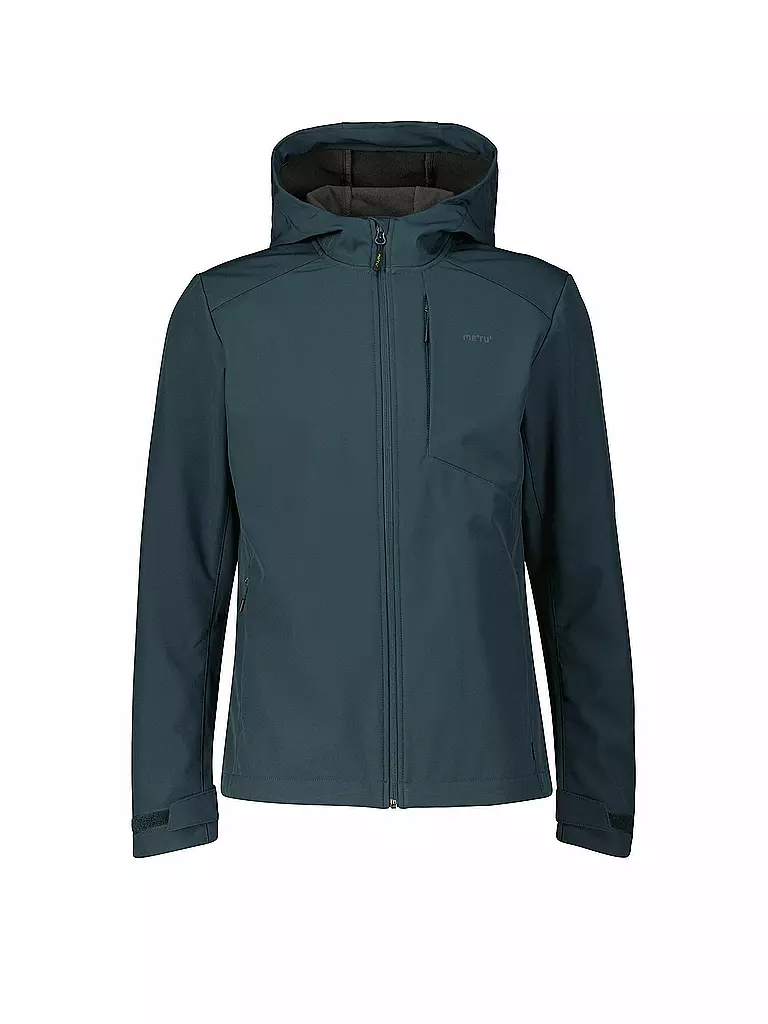 MERU | Chaqueta Softshell con Capucha Toulouse para Hombre | Verde oscuro
