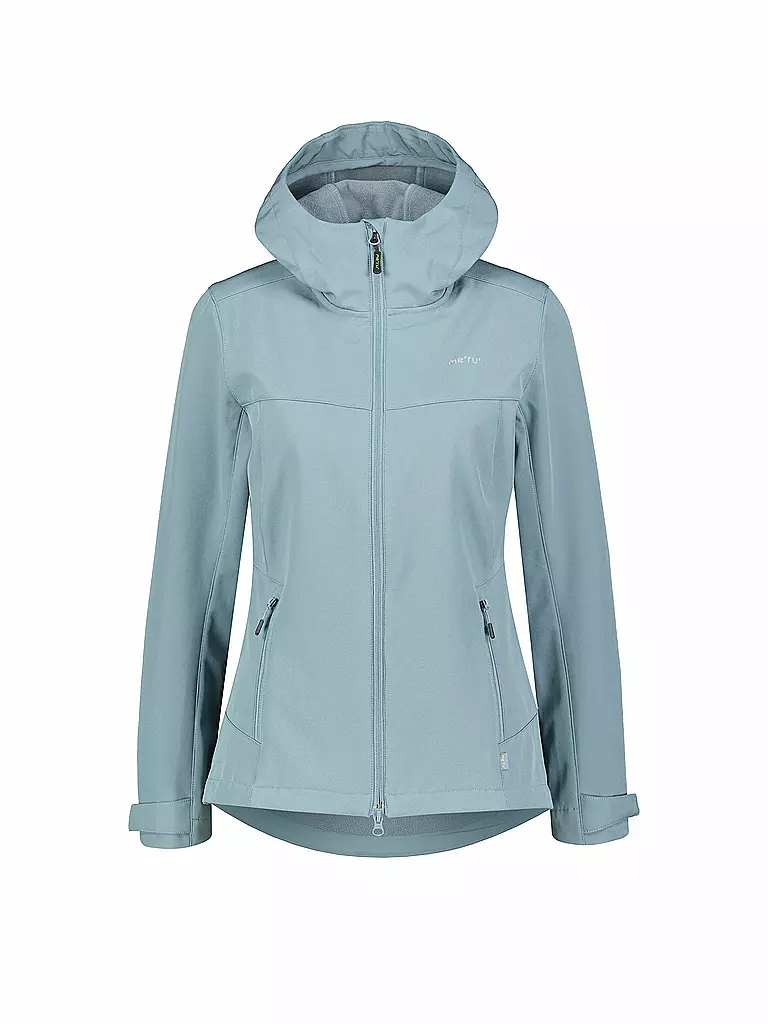 MERU | Chaqueta softshell con capucha Toulouse para mujer | Gris