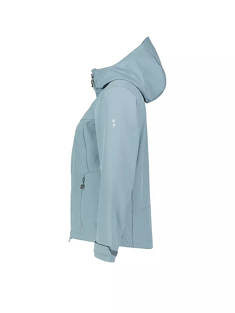 MERU | Chaqueta softshell con capucha Toulouse para mujer | Gris