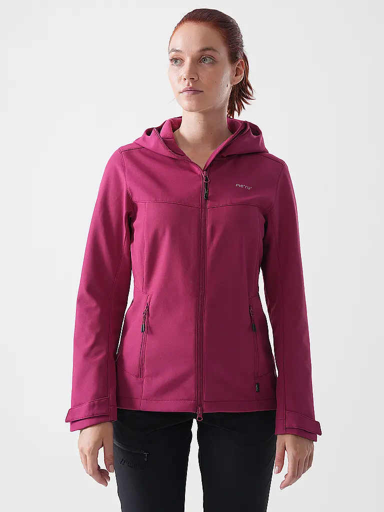 MERU | Chaqueta softshell con capucha Toulouse para mujer | 
