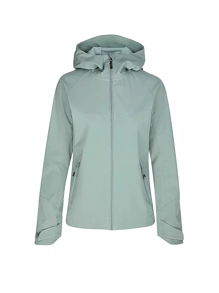 MERU | Chaqueta softshell Nancy para mujer | Verde claro