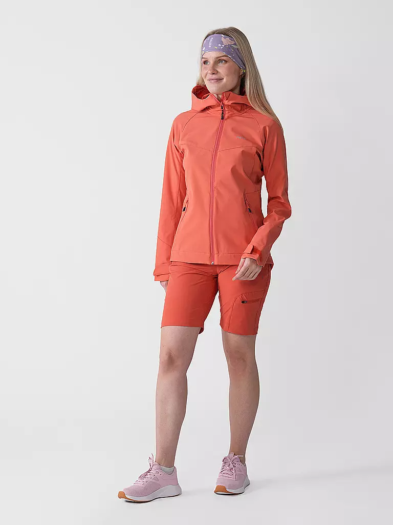 MERU | Chaqueta softshell Nancy para mujer | Rojo