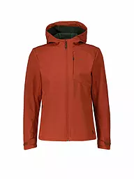 MERU | Chaqueta Softshell para hombre Toulouse con capucha | Rojo oscuro