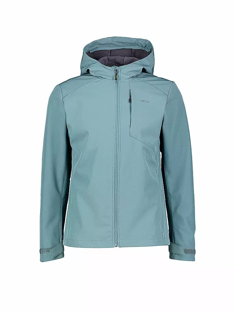 MERU | Chaqueta softshell para hombre Toulouse con capucha | Gris