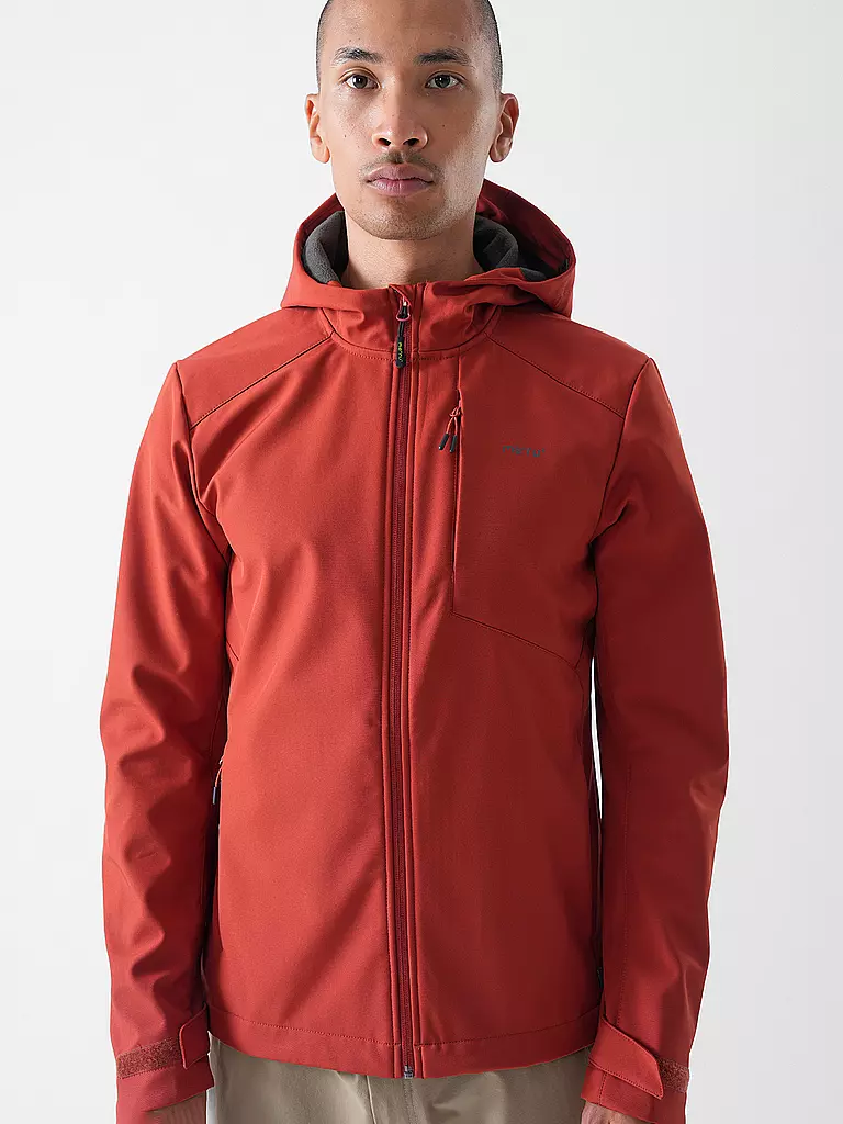 MERU | Chaqueta softshell para hombre Toulouse con capucha | 