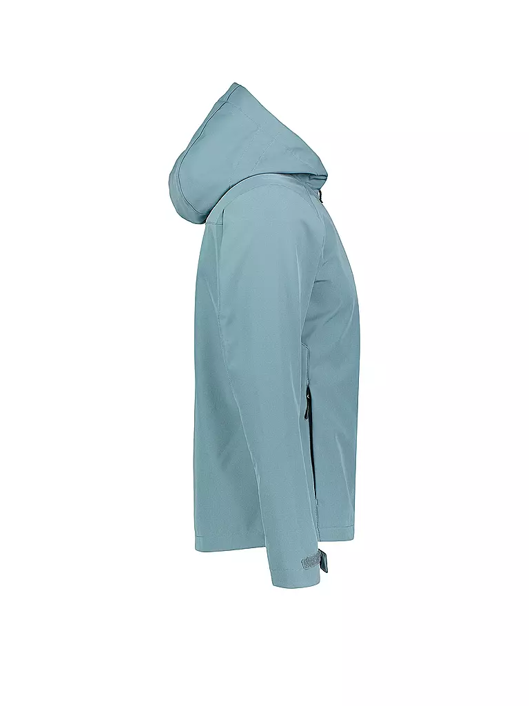 MERU | Chaqueta softshell para hombre Toulouse con capucha | Gris