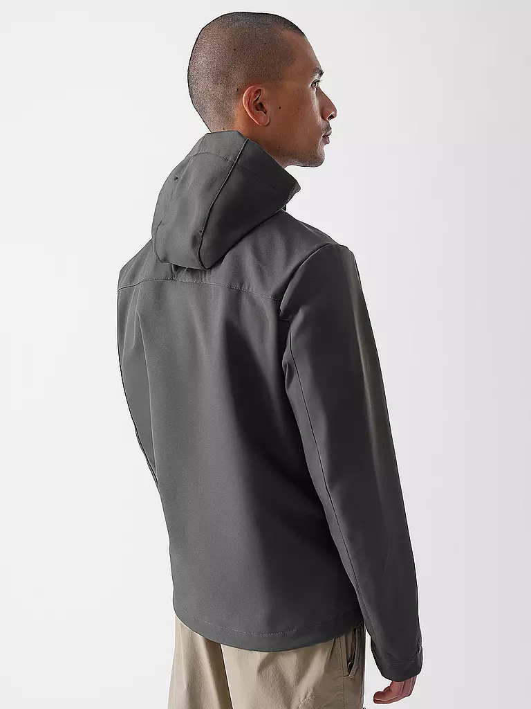 MERU | Chaqueta softshell para hombre Toulouse con capucha | 