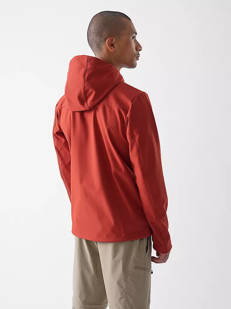 MERU | Chaqueta softshell para hombre Toulouse con capucha | 