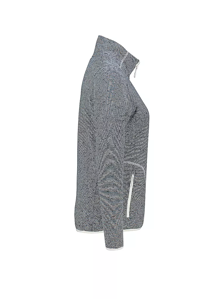 MERU | Damen Fleecejacke Bergen | Azul oscuro