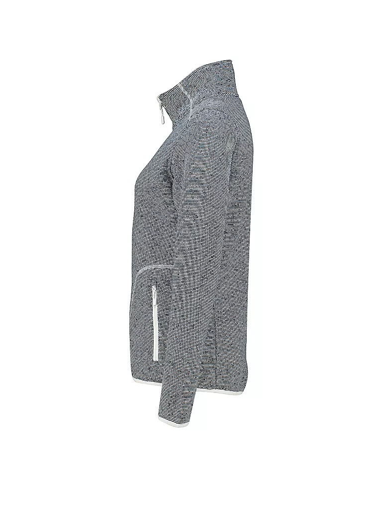 MERU | Damen Fleecejacke Bergen | Azul oscuro