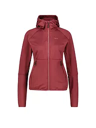 MERU | Damen Fleecejacke Motala | Rojo oscuro